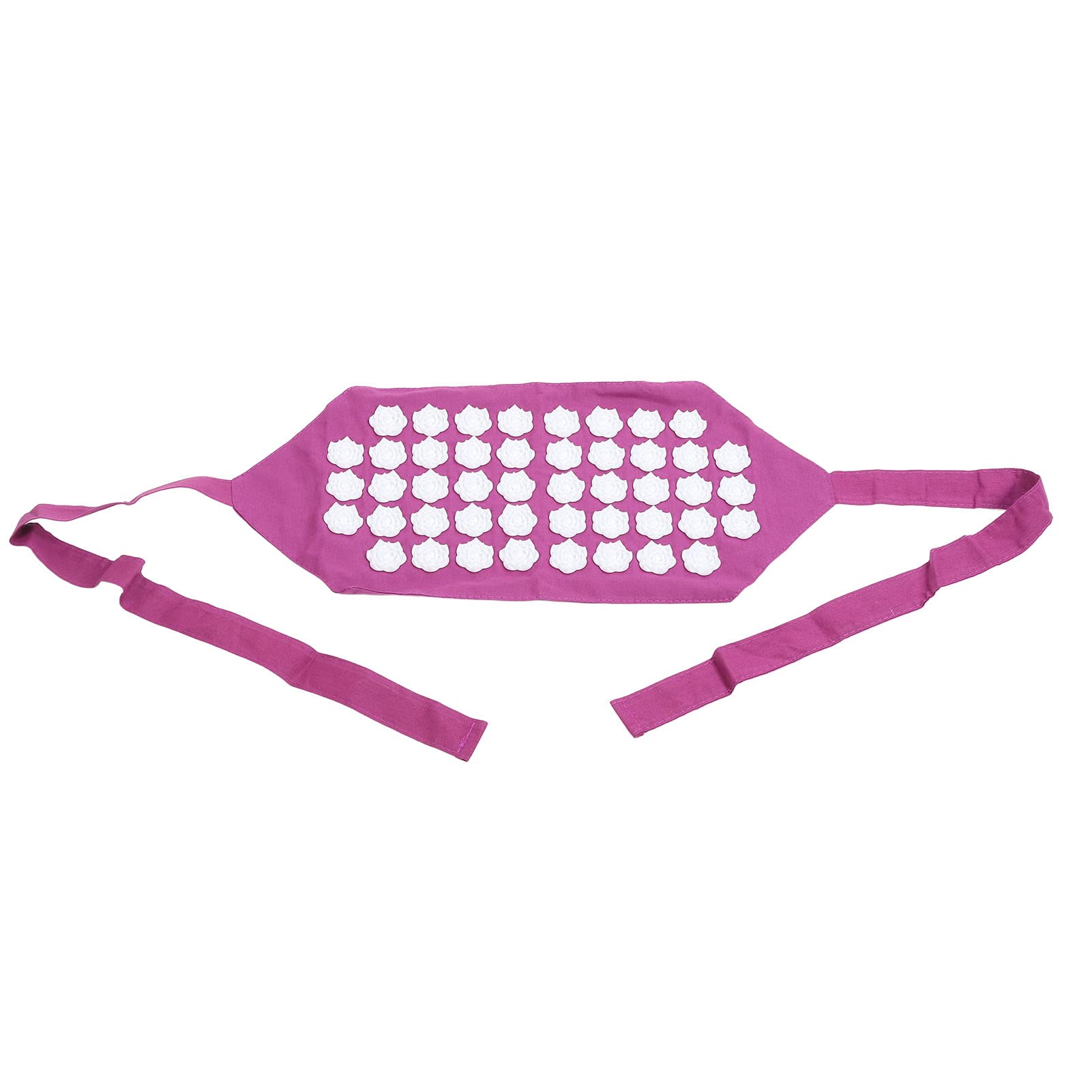 ZJchao acupressure mat with flower-shaped nodes closeup of massage points