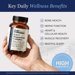 ZnS Health Aquamin marine magnesium blend with trace minerals.