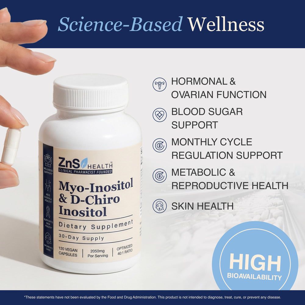 ZnS Health capsules close-up show vegetarian, clean daily wellness capsules.
