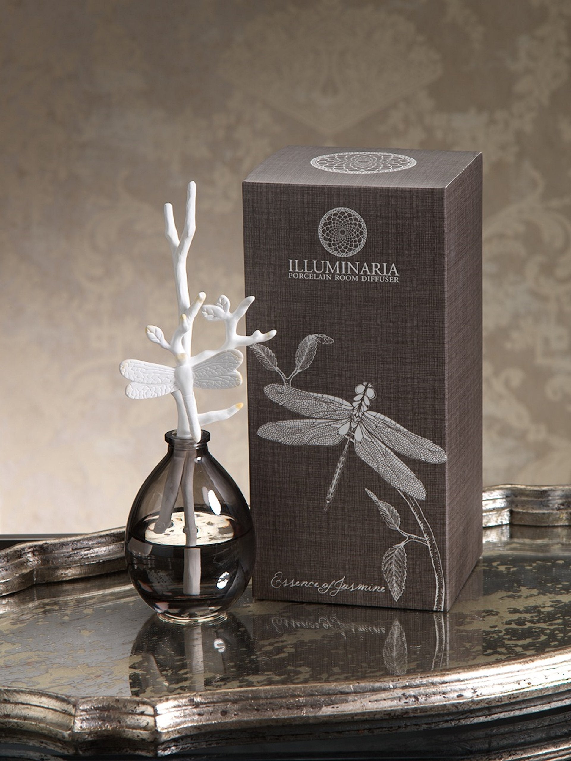 Zodax Illuminaria diffuser in room setting highlighting ambient fragrance
