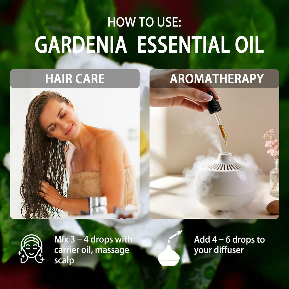 ZODION Gardenia essential oil in a skincare blend after proper dilution