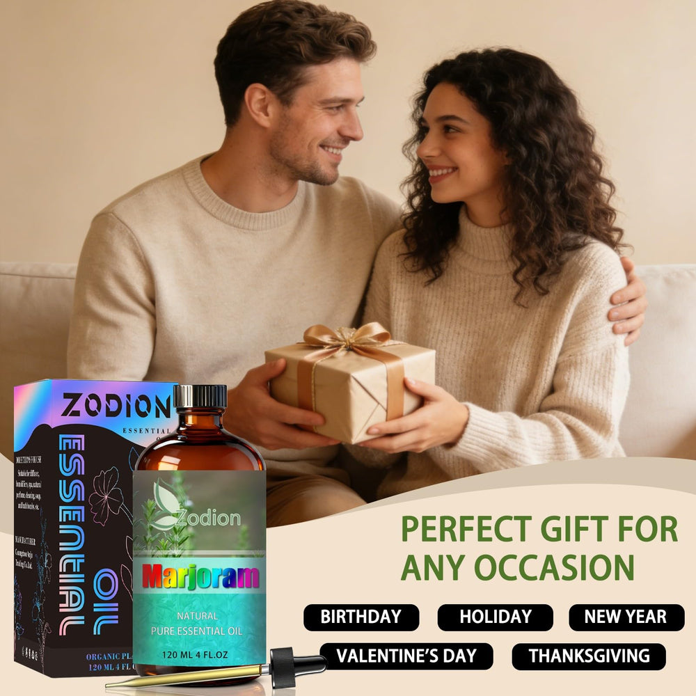 ZODION Marjoram gift ready packaging ideal for wellness lovers.