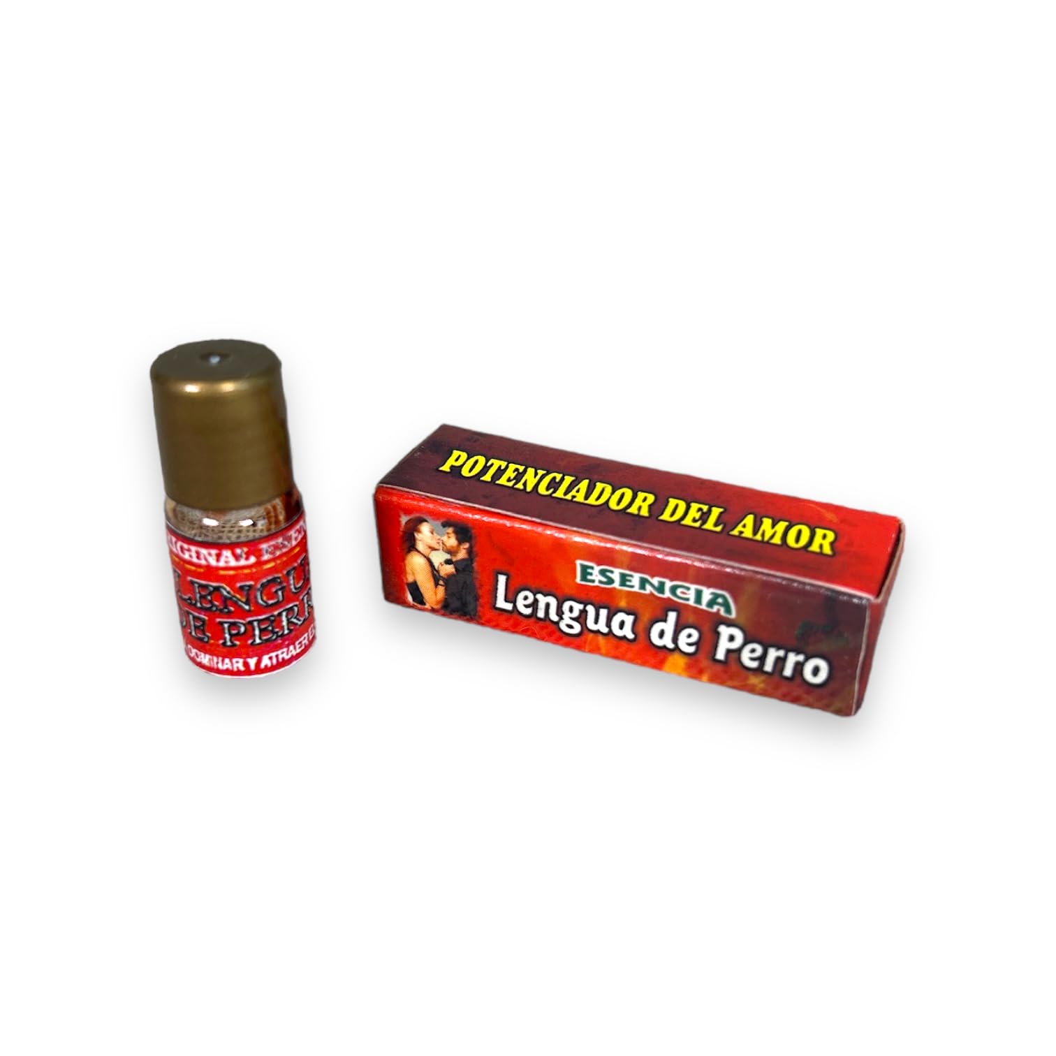 Zoeartcrafts Dog Tongue Oil bottle for esoteric rituals and focus.