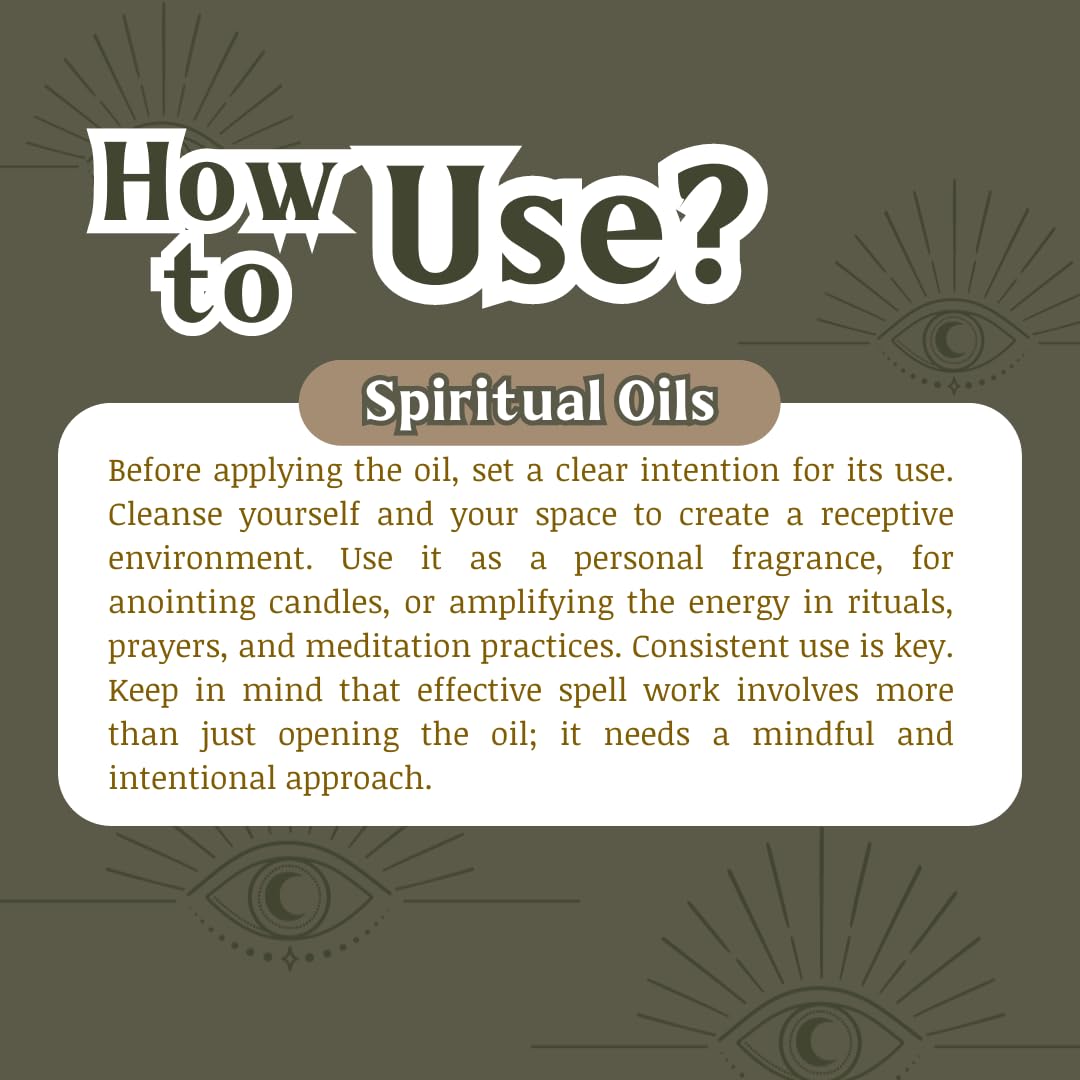 Zoeartcrafts Dog Tongue Oil shown as a personal fragrance option for rituals.