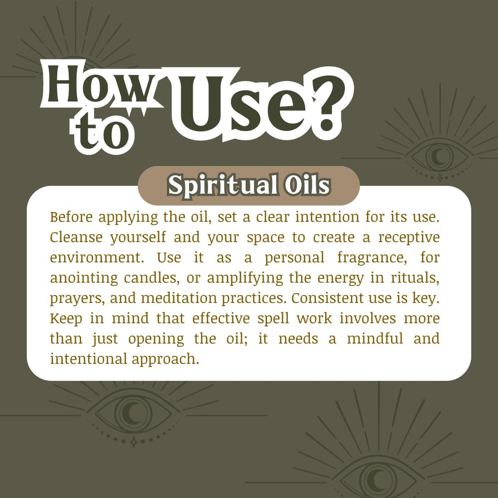 Zoeartcrafts Dog Tongue Oil shown as a personal fragrance option for rituals.