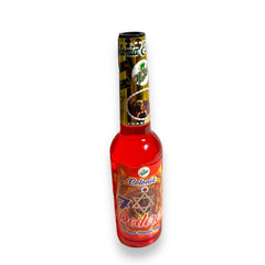 Zoeartcrafts esoteric cologne bottle highlighting Peruvian traditions for protection.
