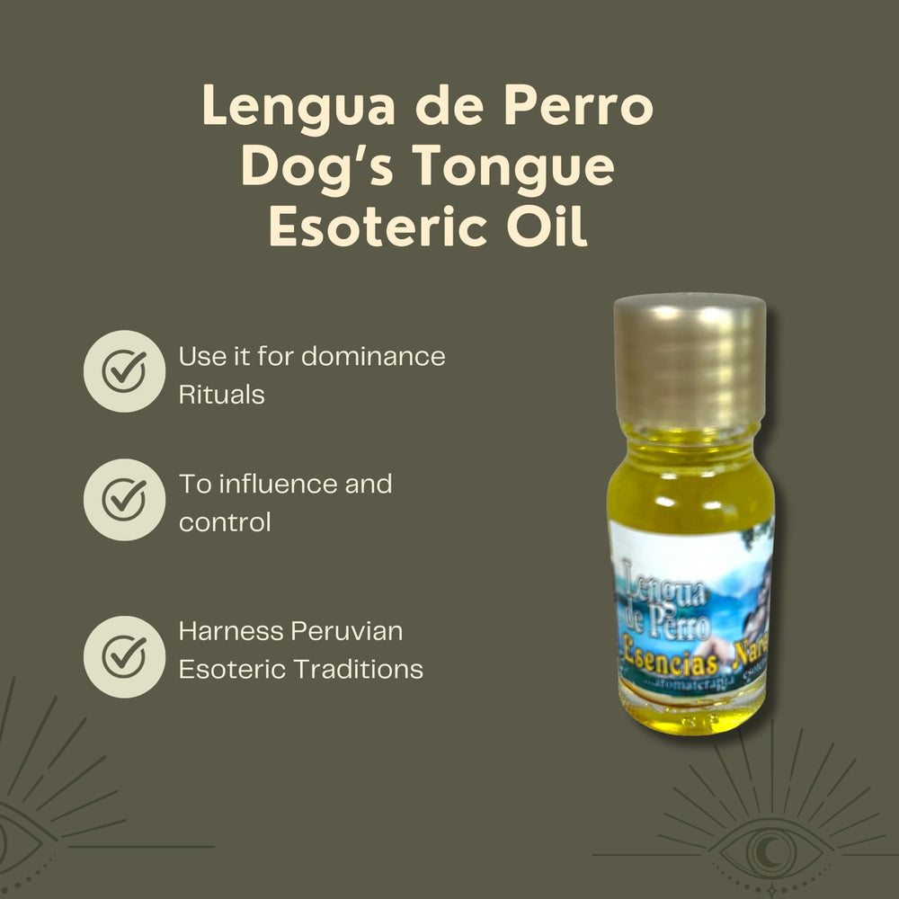 Zoeartcrafts Peruvian traditions oil for ceremonial practices.