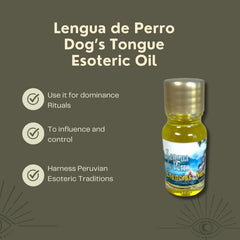 Zoeartcrafts Peruvian traditions oil for ceremonial practices.