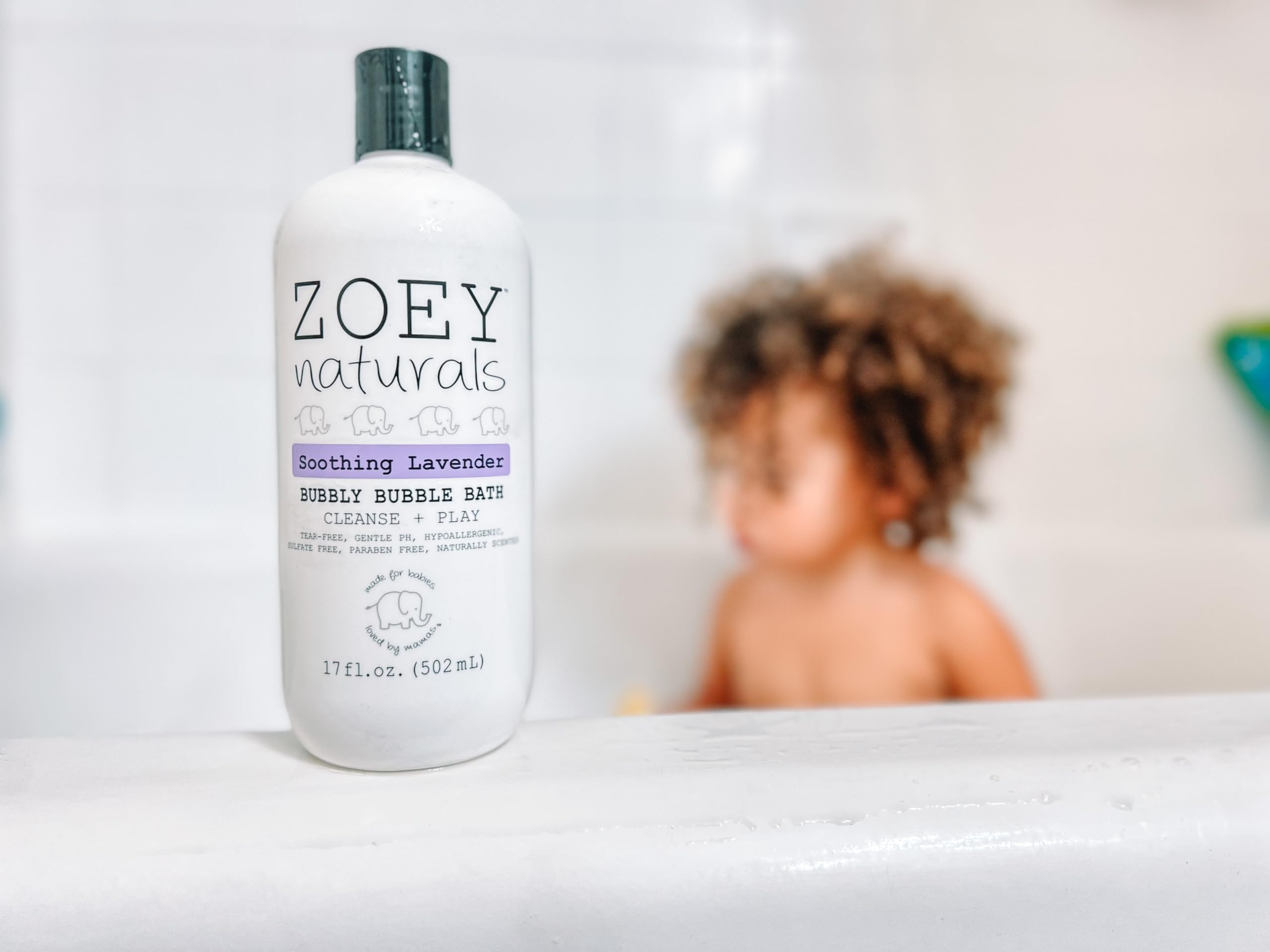 Aloe and avocado oil in Zoey Naturals support sensitive skin.