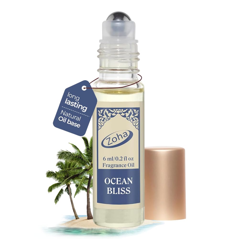 Zoha Ocean Bliss bottle pour shows alcohol-free formula for daily wear