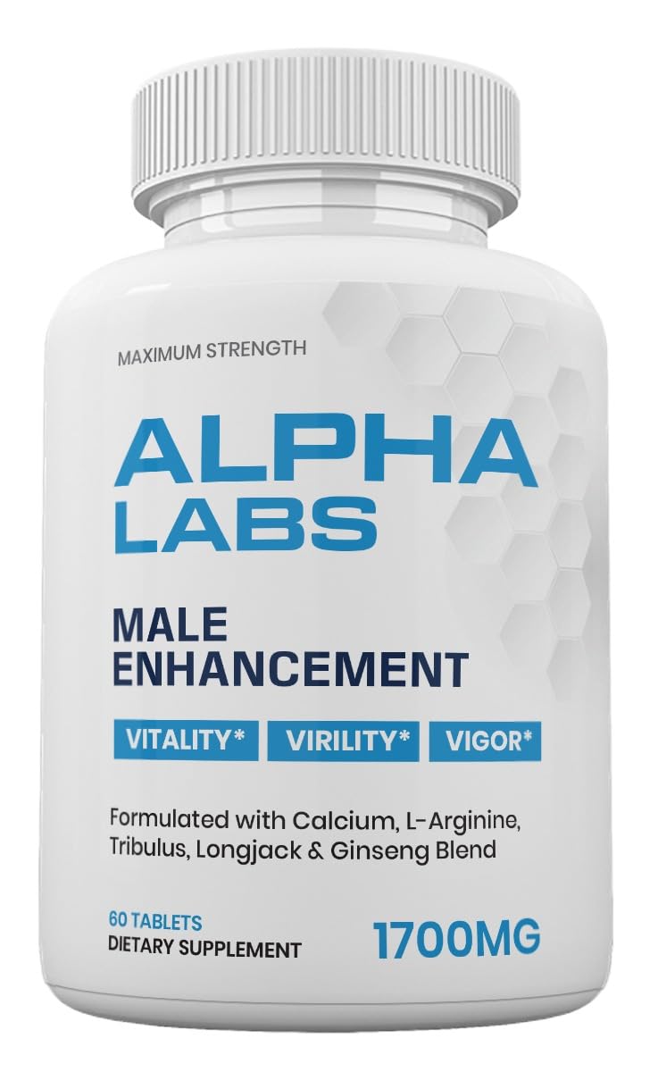 Zonata Alpha Labs bottle of male tablets for daily energy support
