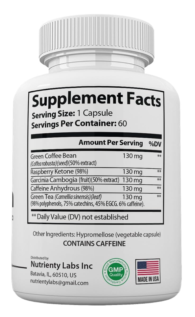Zonata SeroBurn capsules label closeup highlights quality ingredients.