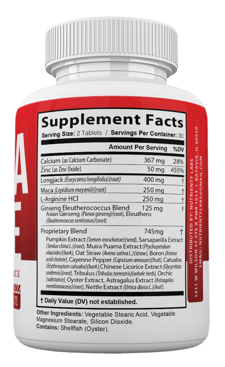 Zonata Ultra Male bottle closeup highlights advanced formula for men.