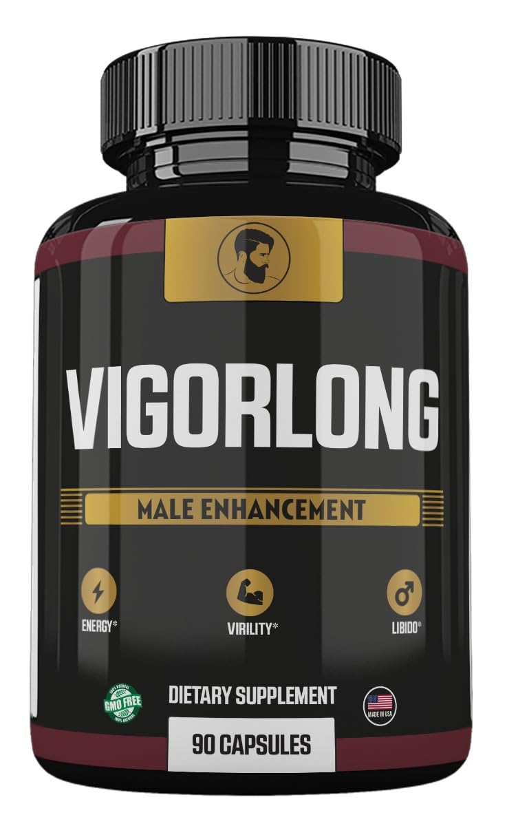 Zonata Vigor Long bottle front shows the advanced formula for men.