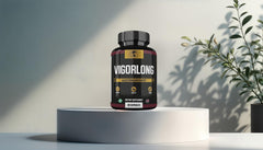 Zonata Vigor Long bottle side reveals 90 capsules for daily use.