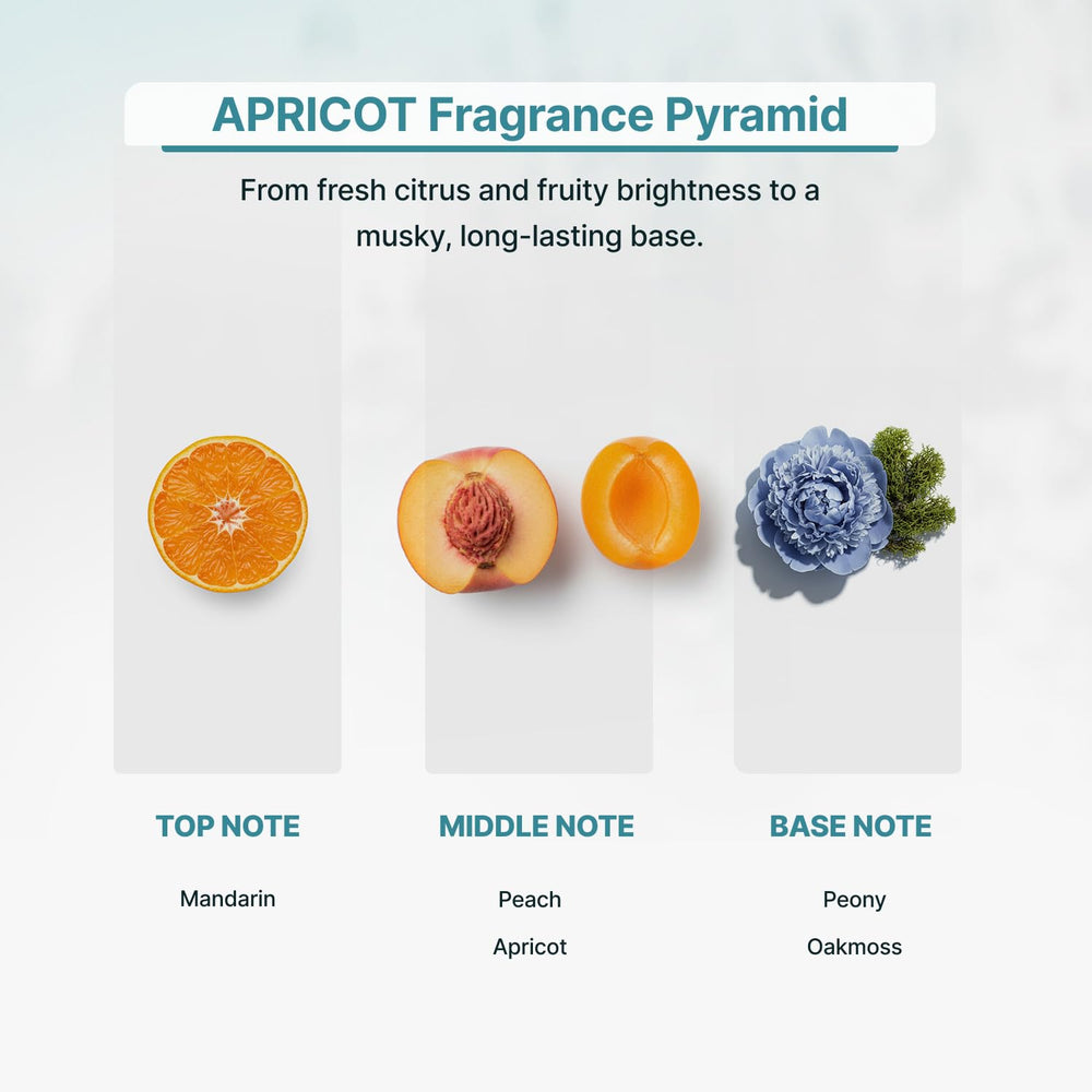 Zone Scent Apricot diffuser oil bottle in action delivering gentle fragrance