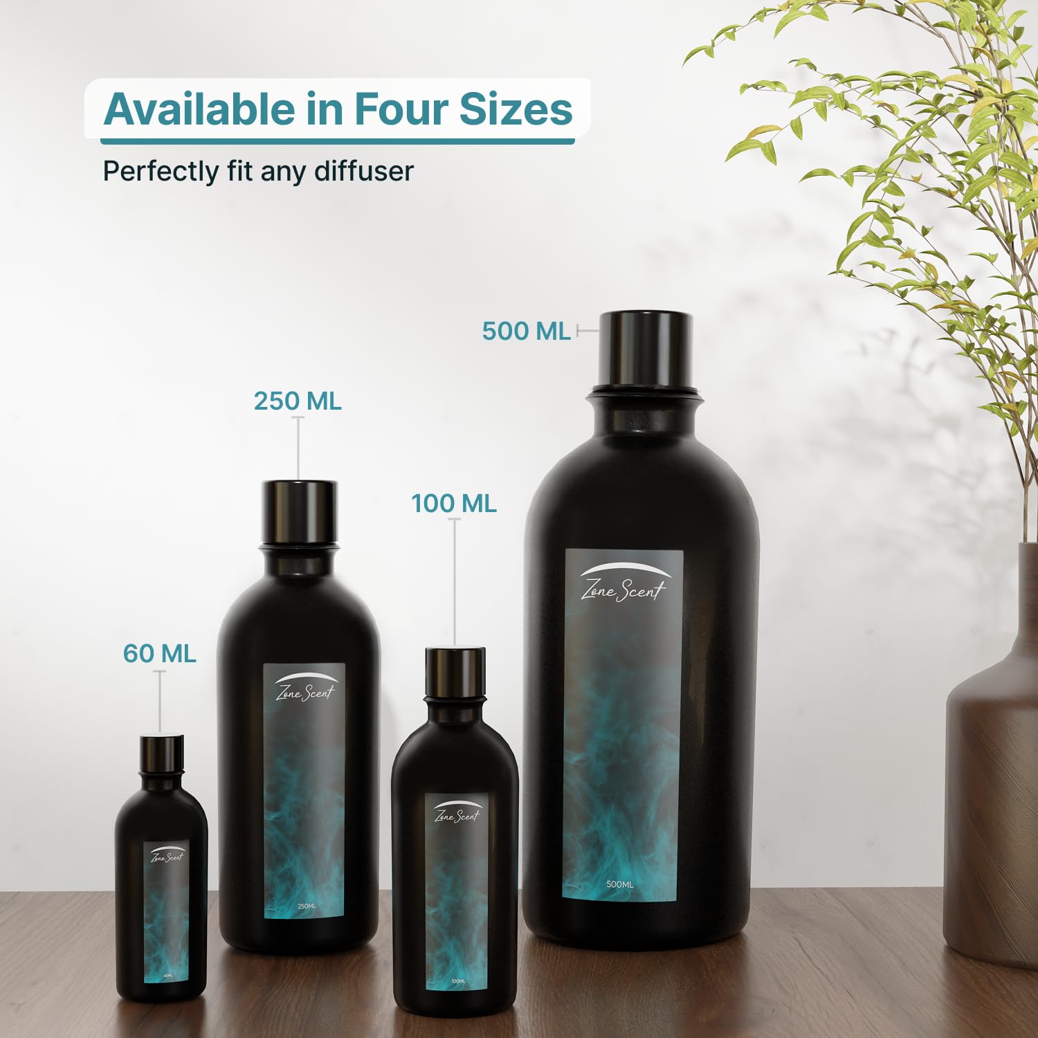 Zone Scent BOMBEI oakmoss musk base adds warmth and depth