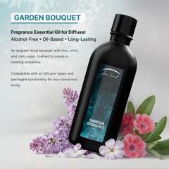 Zone Scent Garden Bouquet lilac top-note highlights fresh fragrance for bright rooms.