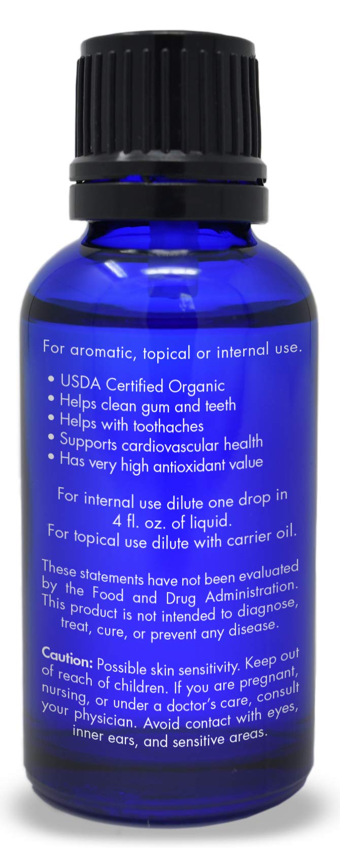 Zongle Therapeutics food-grade label indicating safe use in recipes and care.