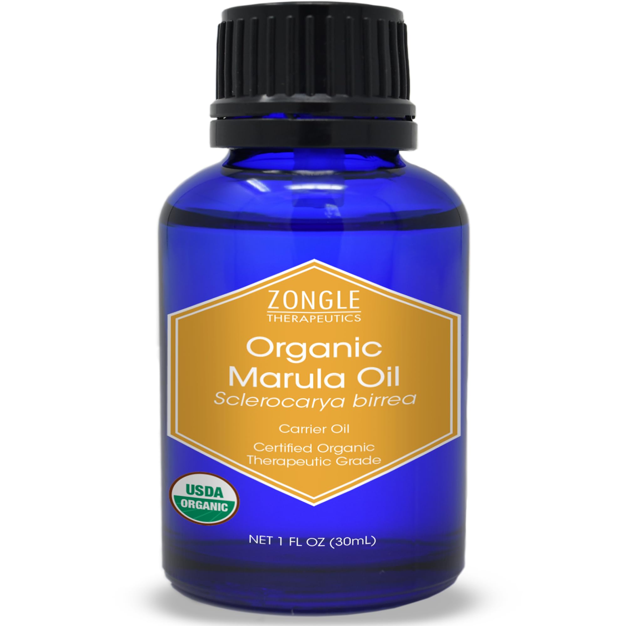 Zongle Therapeutics Marula Oil bottle pour for quick, lightweight hydration