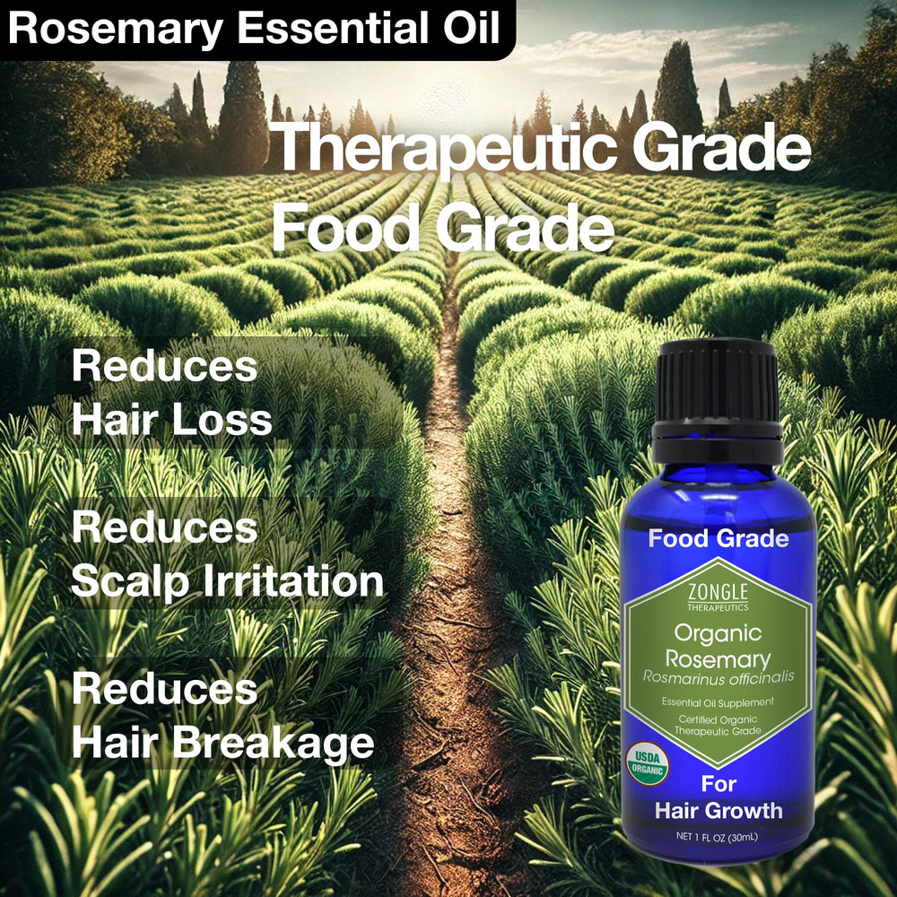 Zongle Therapeutics rosemary oil for skin care and soothing applications