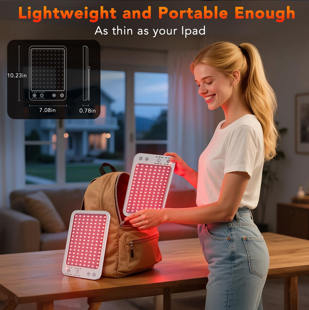 ZonGym gift-packaging-ready red light therapy panel for wellness enthusiasts.