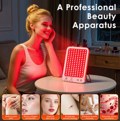 ZonGym touch control on red light therapy panel enables easy sessions.