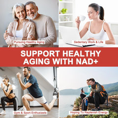 Zoone Nutra NAD 1200mg packets on the go for convenient daily dosing.