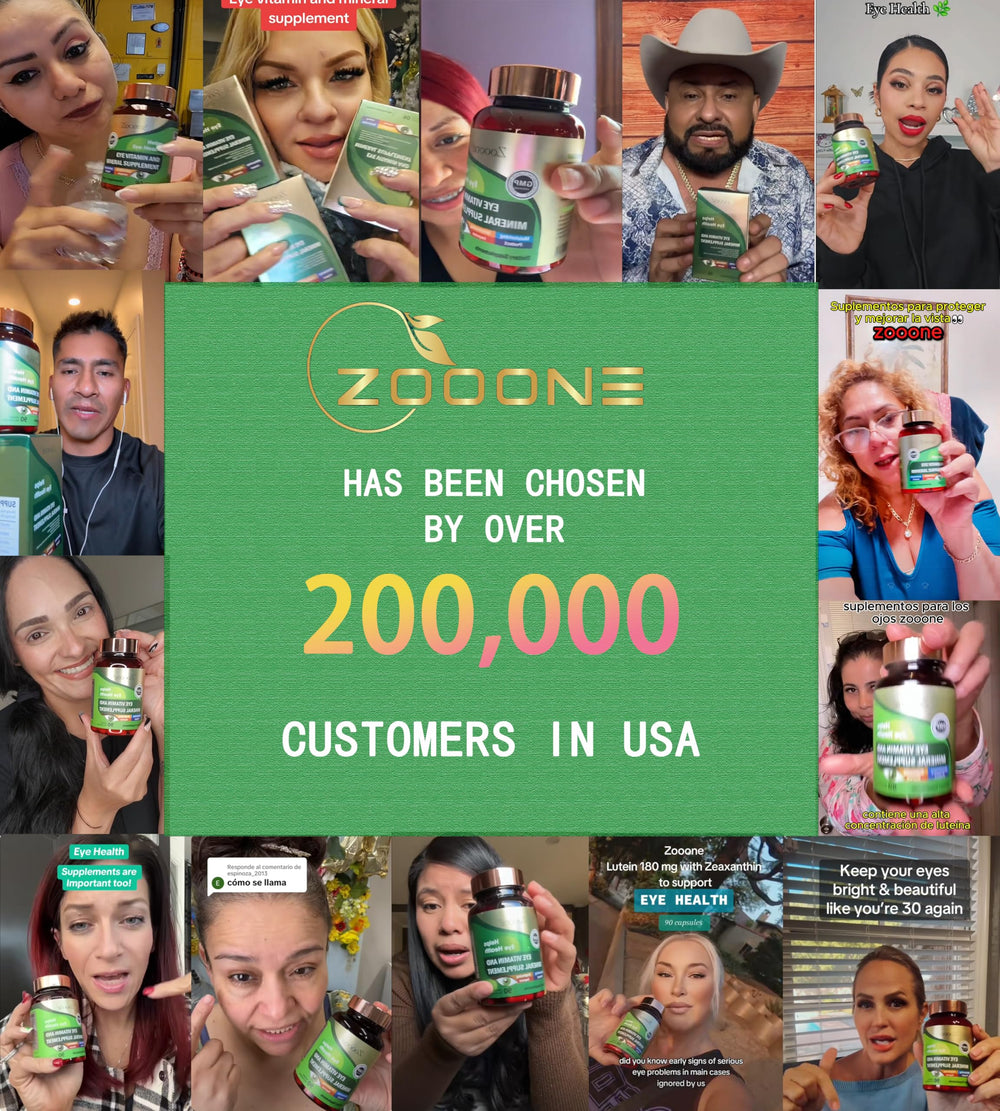 Zooone daily-use bottle on desk beside screens for digital-eye comfort.