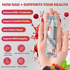 Zooone NAD+ premium NR and resveratrol ingredients for cellular energy