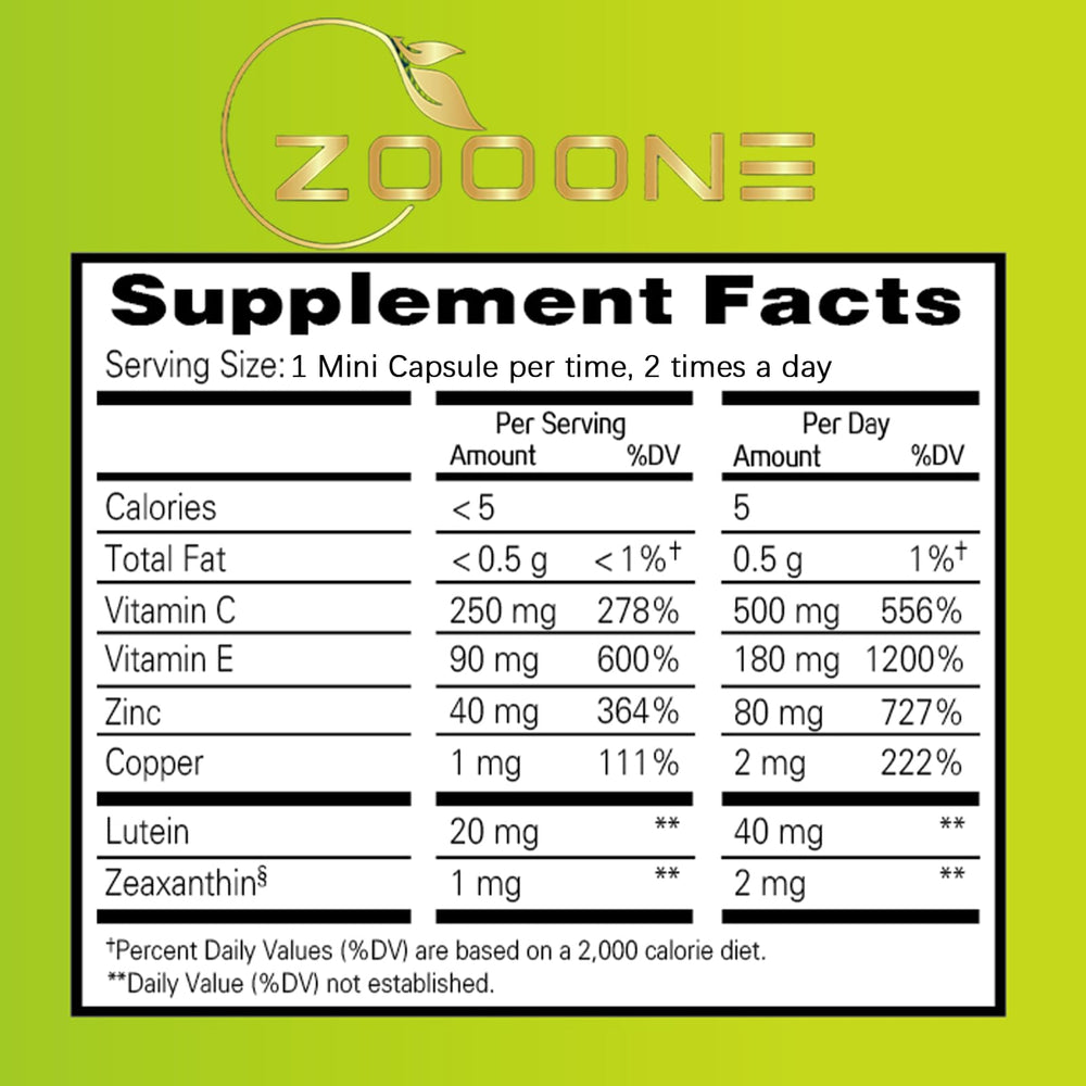 Zooone visual clarity concept image suggesting sharper vision through lutein.