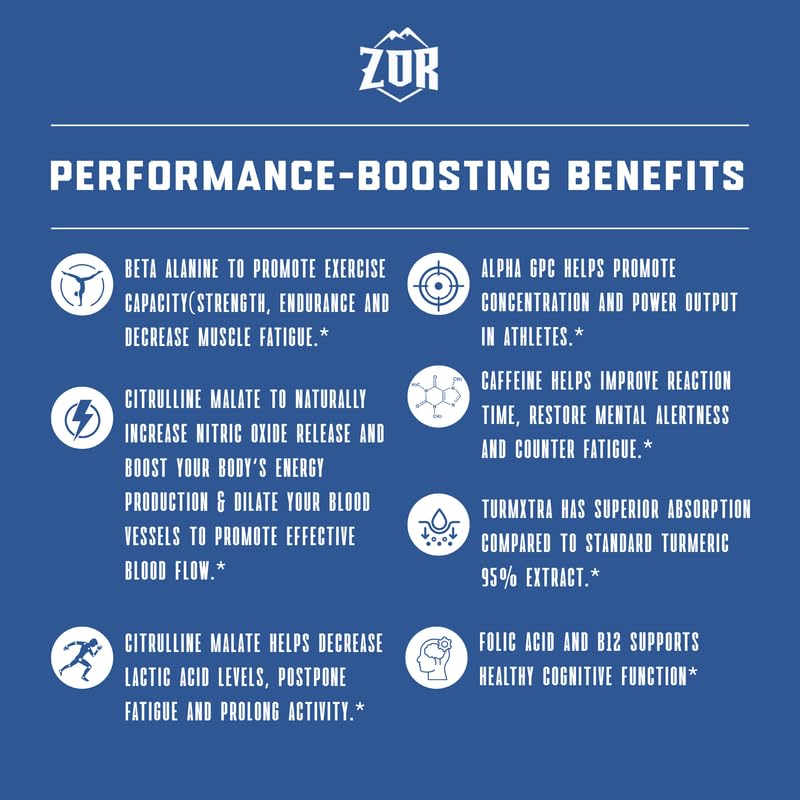 ZOR Labs Snow label highlights non-GMO, sugar-free formula.