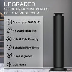 ZORALM 5000mAh battery enables long-lasting cordless fragrance.