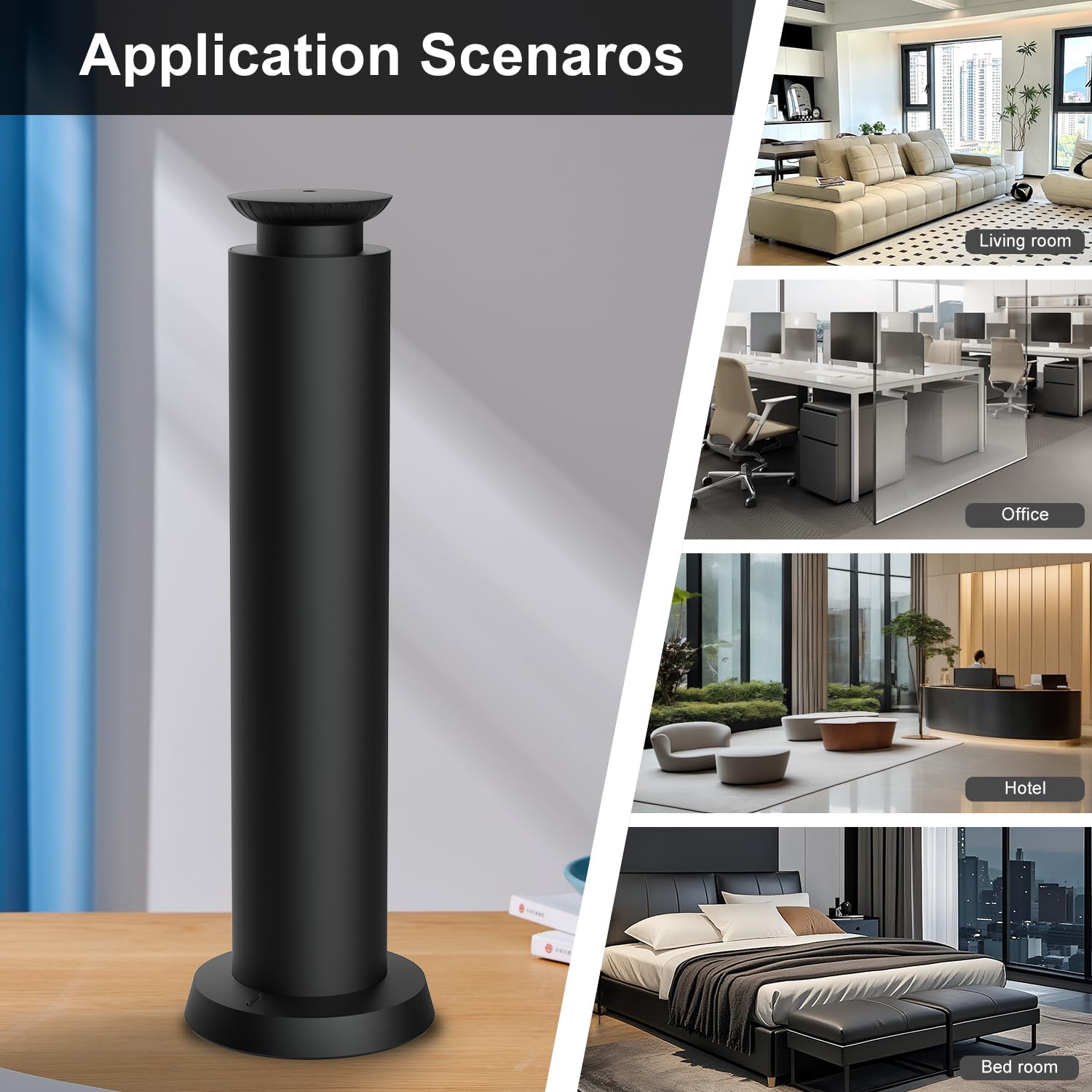 ZORALM elegant diffuser design suits home or office decor.