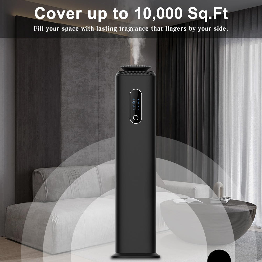 ZORALM Tower Diffuser app control with Smart Life enables remote scheduling