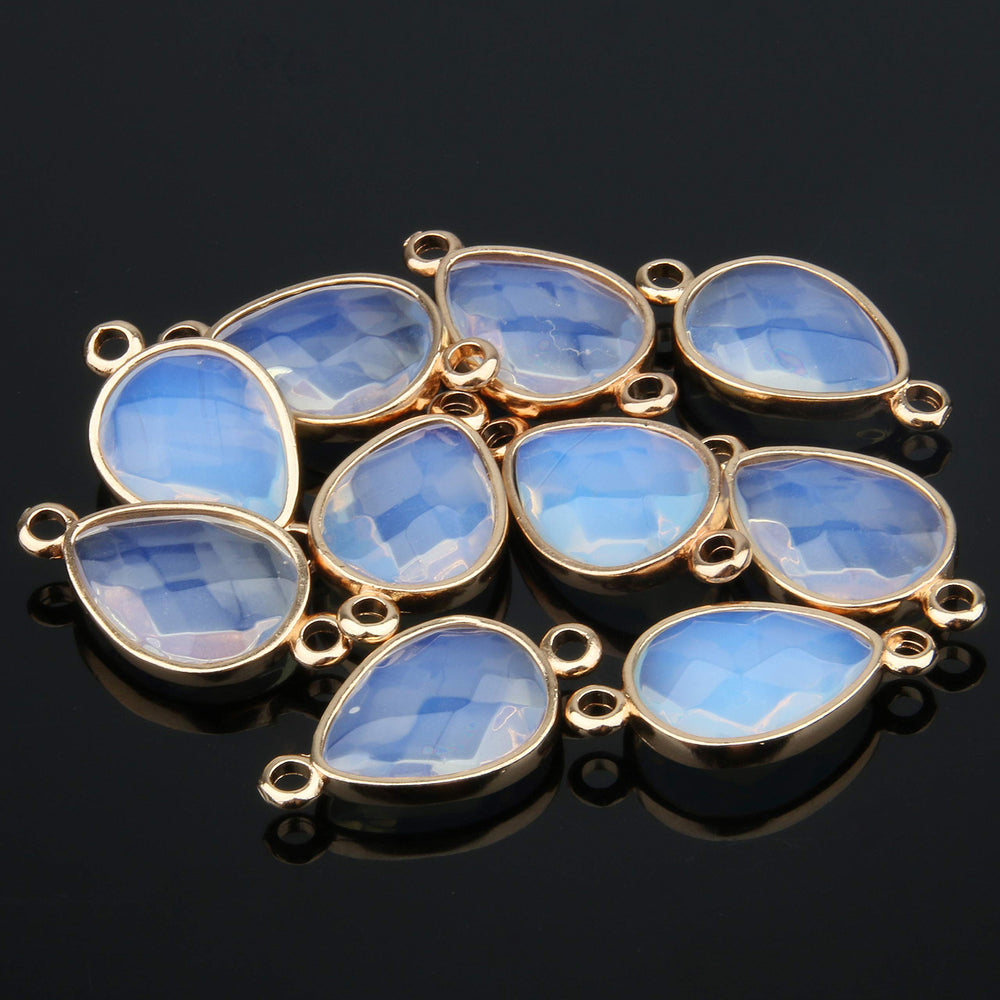 Zotoone semi-precious stone connector for necklace bracelet and anklet making.