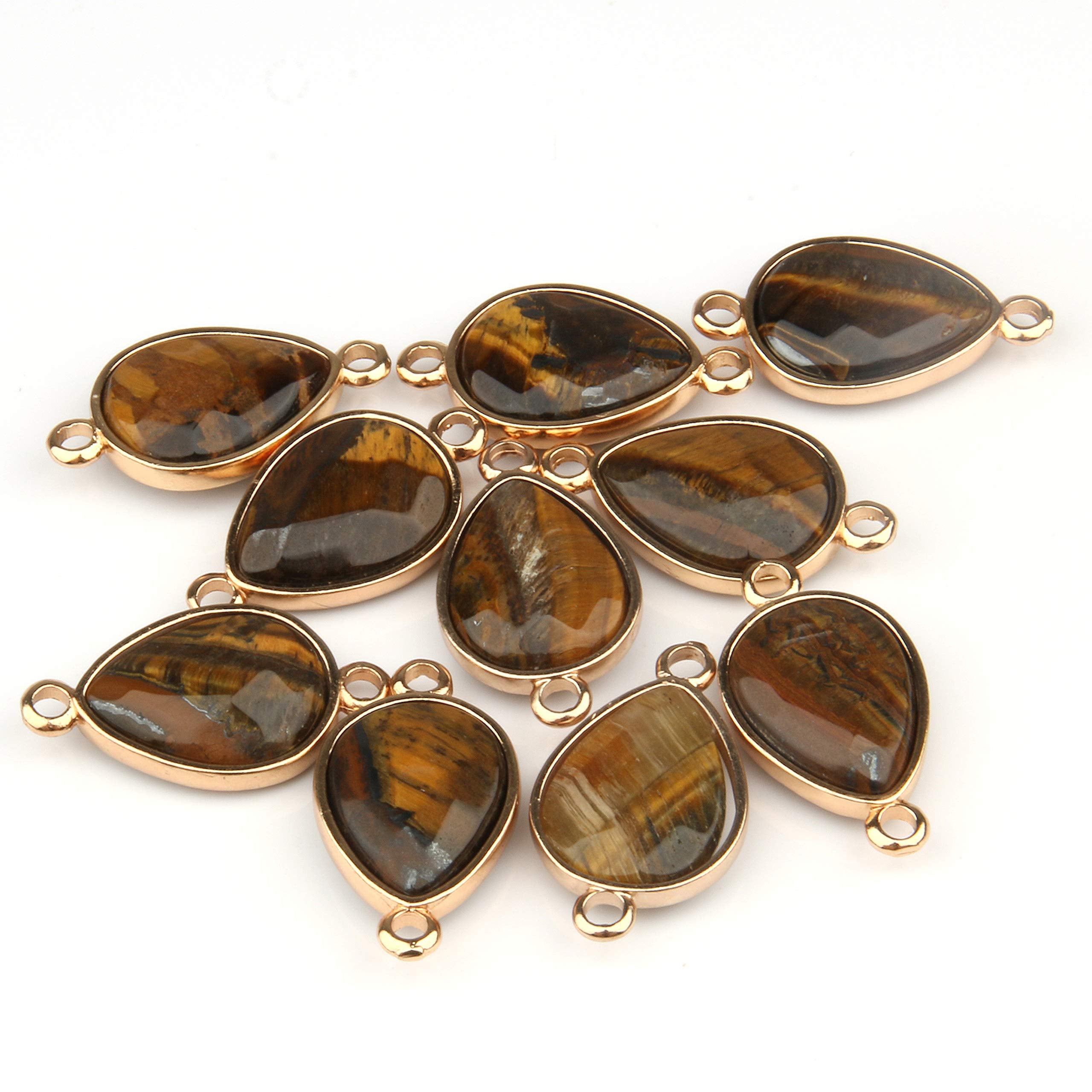 Zotoone chakra gemstone connector for mindful jewelry crafting.