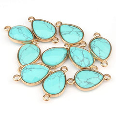 Zotoone quartz crystal pendant link for DIY necklace and bracelet making.