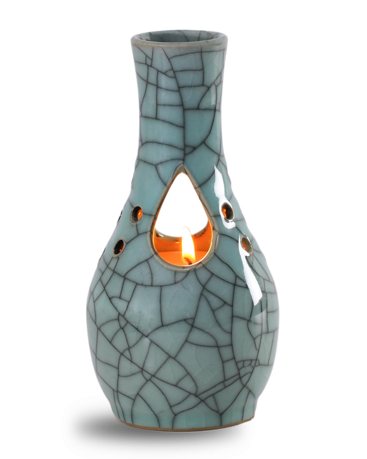 ZOVIE Grapefruit Candle-Vase in gift box, ready for gifting.