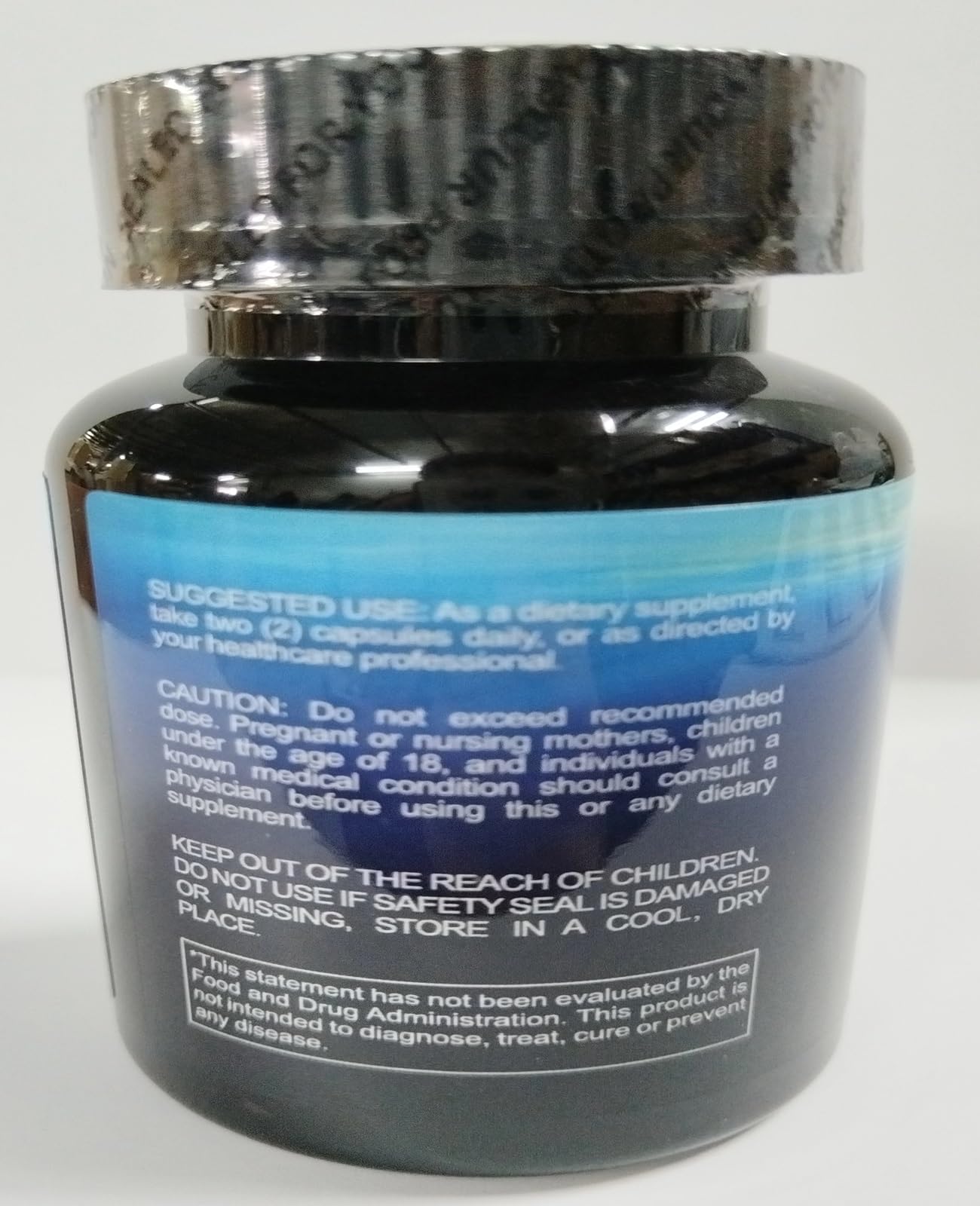 Zoyava Corti-Soothe capsules closeup highlighting the herbal blend for focus and calm