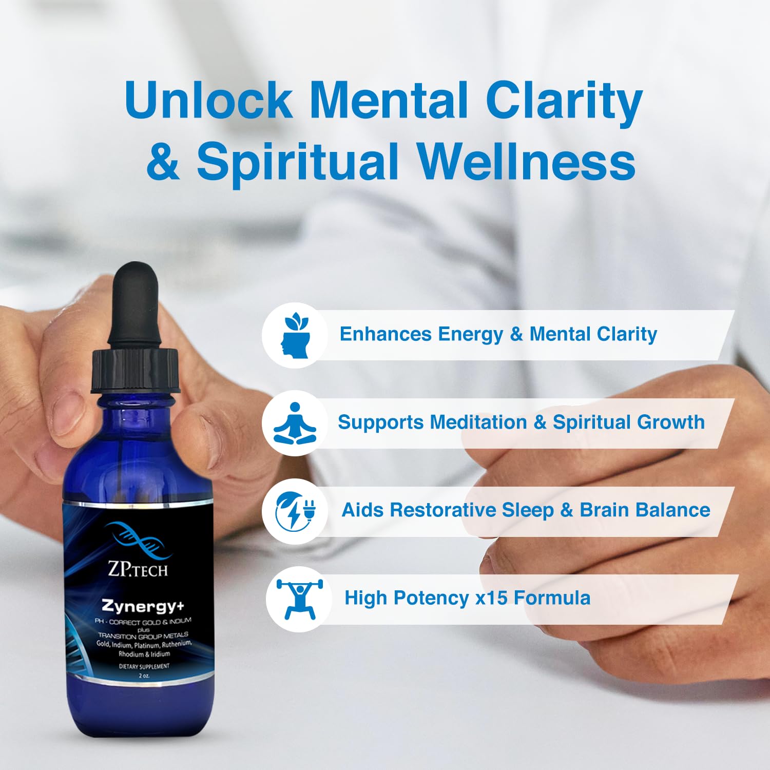 ZP.TECH Zynergy Plus ancient salts – mineral rich Bonneville salts