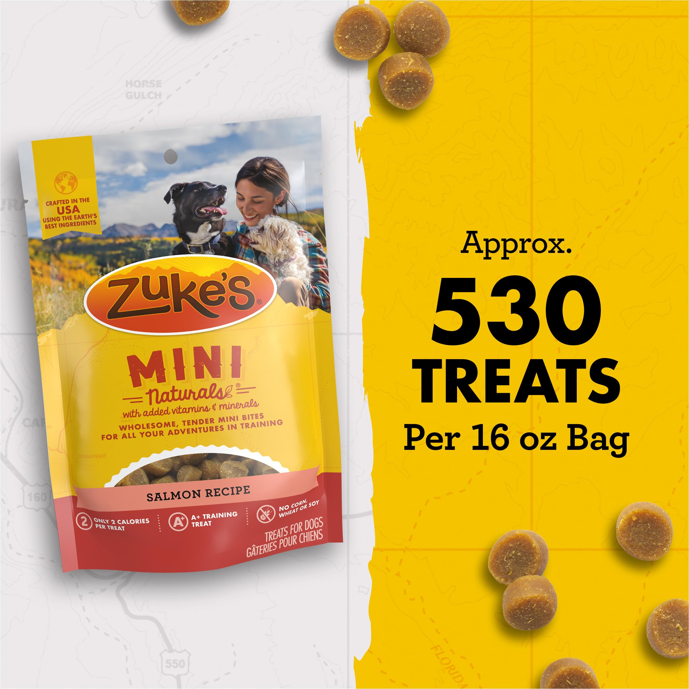 Zuke's Mini Naturals bocado suave para adiestramiento.