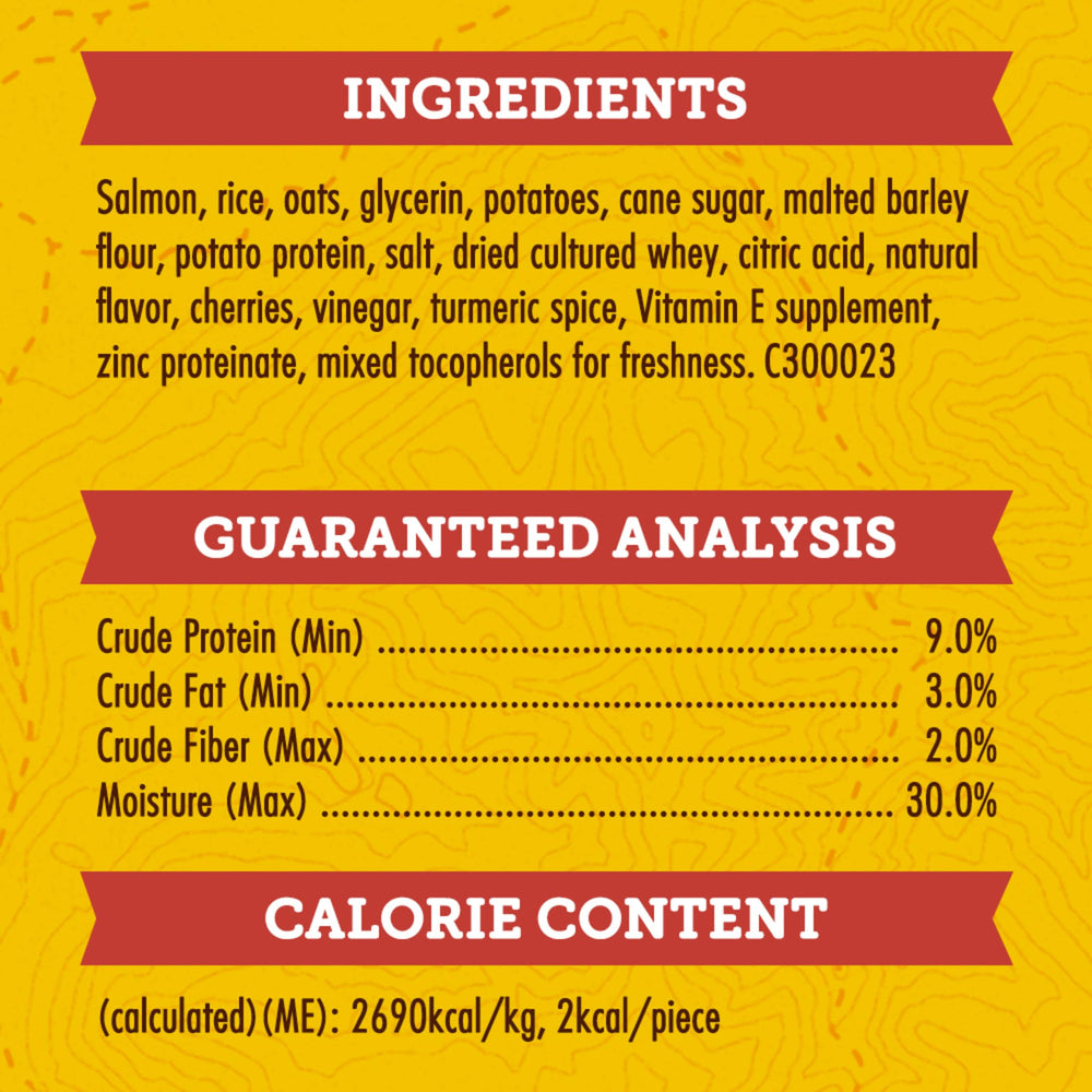 Zuke's Mini Naturals hechos en EE.UU. con ingredientes de calidad.