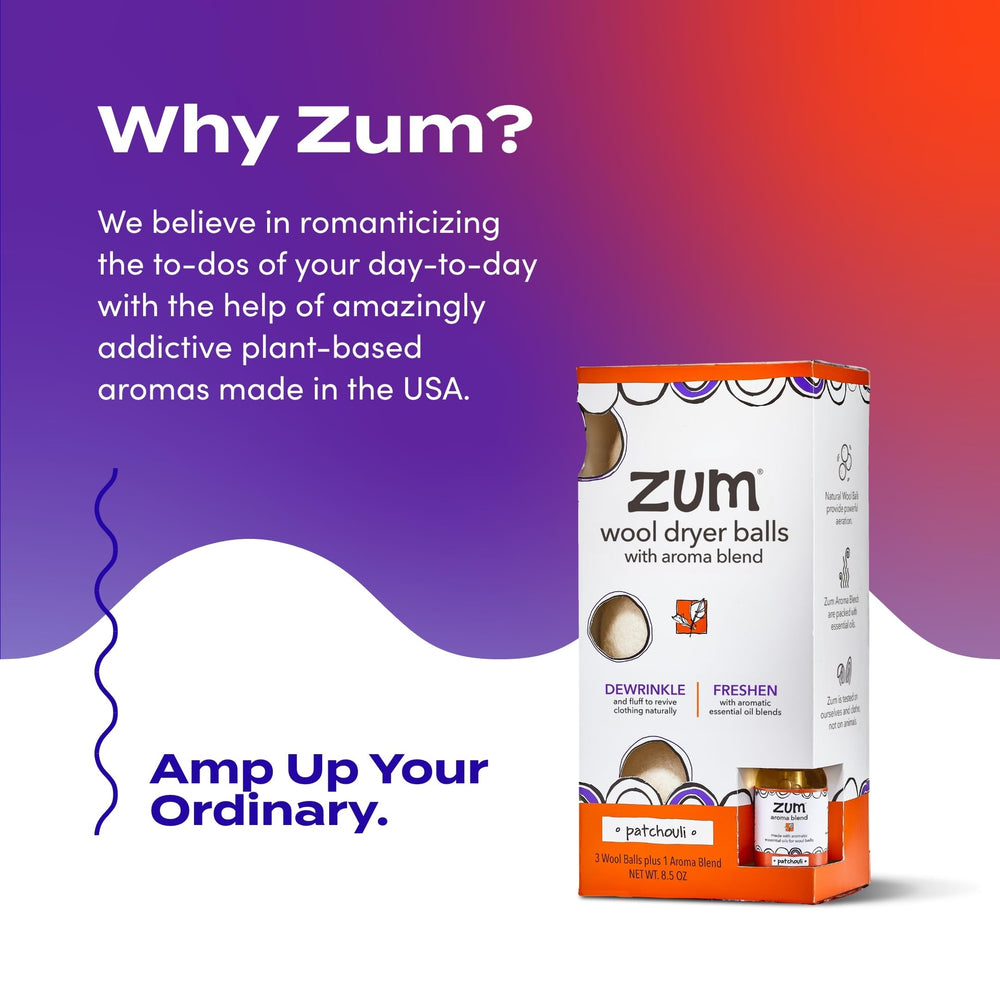 Zum Indigo Wild reusable-dryer-balls in action save energy and reduce waste.