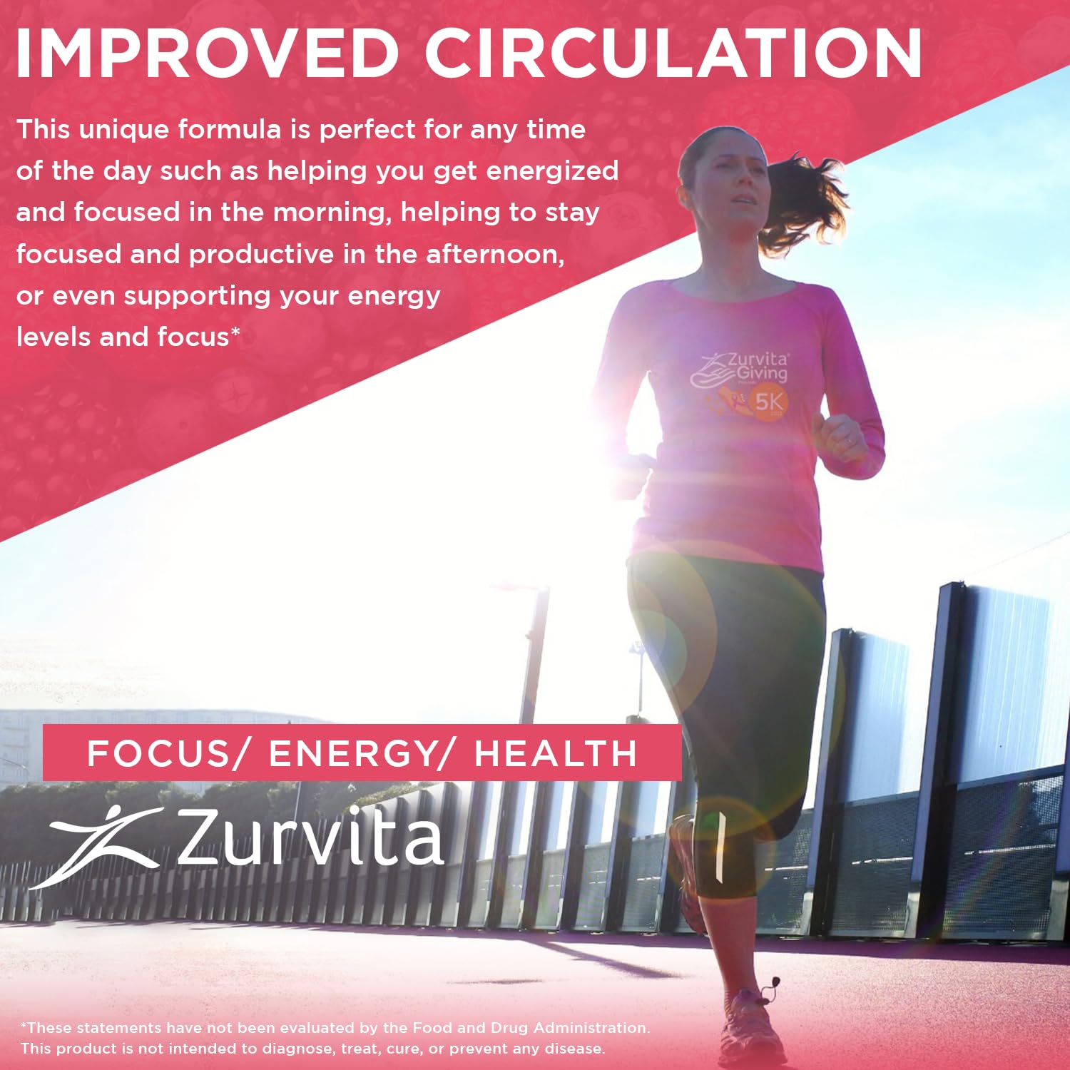 Zurvita Zeal for Life nutrition label with serving details.