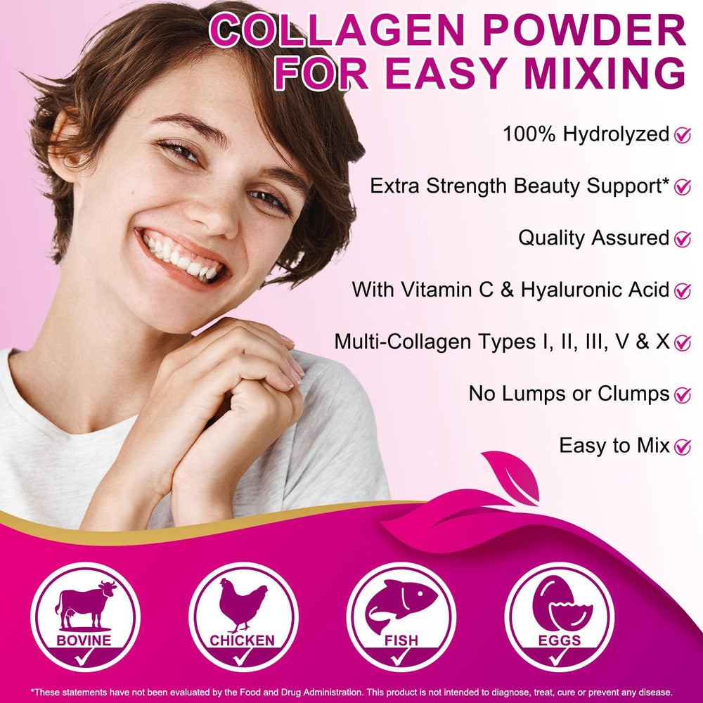 ZUZOKKAHA flavorless collagen powder dissolves easily in coffee