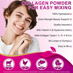 ZUZOKKAHA flavorless collagen powder dissolves easily in coffee
