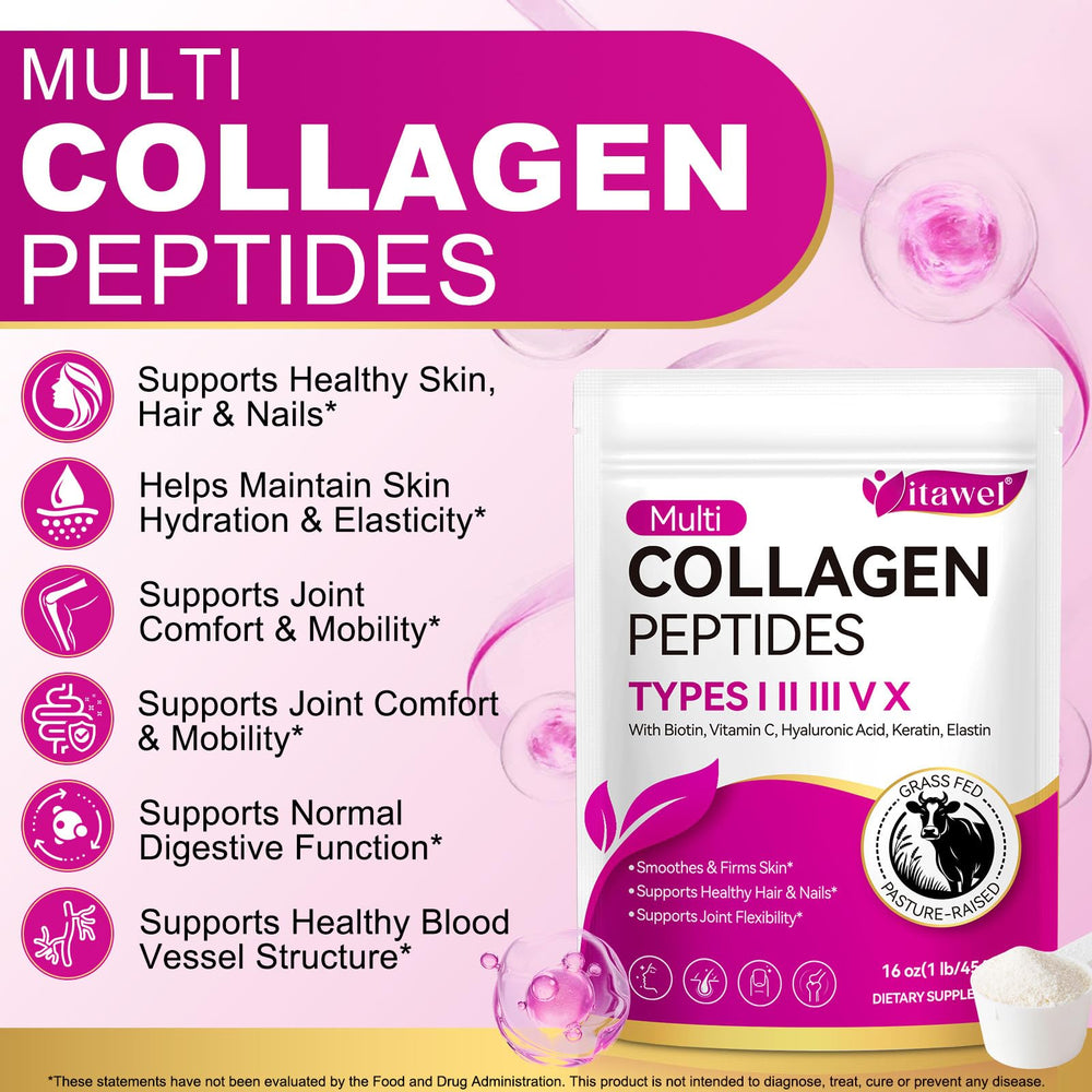 ZUZOKKAHA multi-collagen scoop enables quick, measured servings