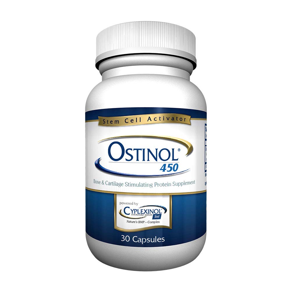 ZyCal Ostinol Standard bottle front view highlighting bone and joint support potential