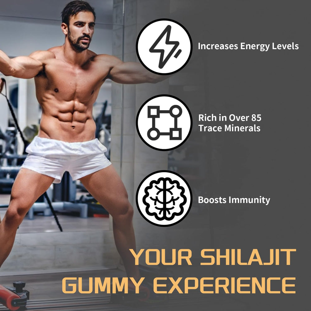 ZYGCDZ Shilajit Gold Gummies Himalayan origin label signals quality minerals.